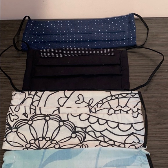 Homemade rewashable reusable face masks. 3 layers - Picture 3 of 6